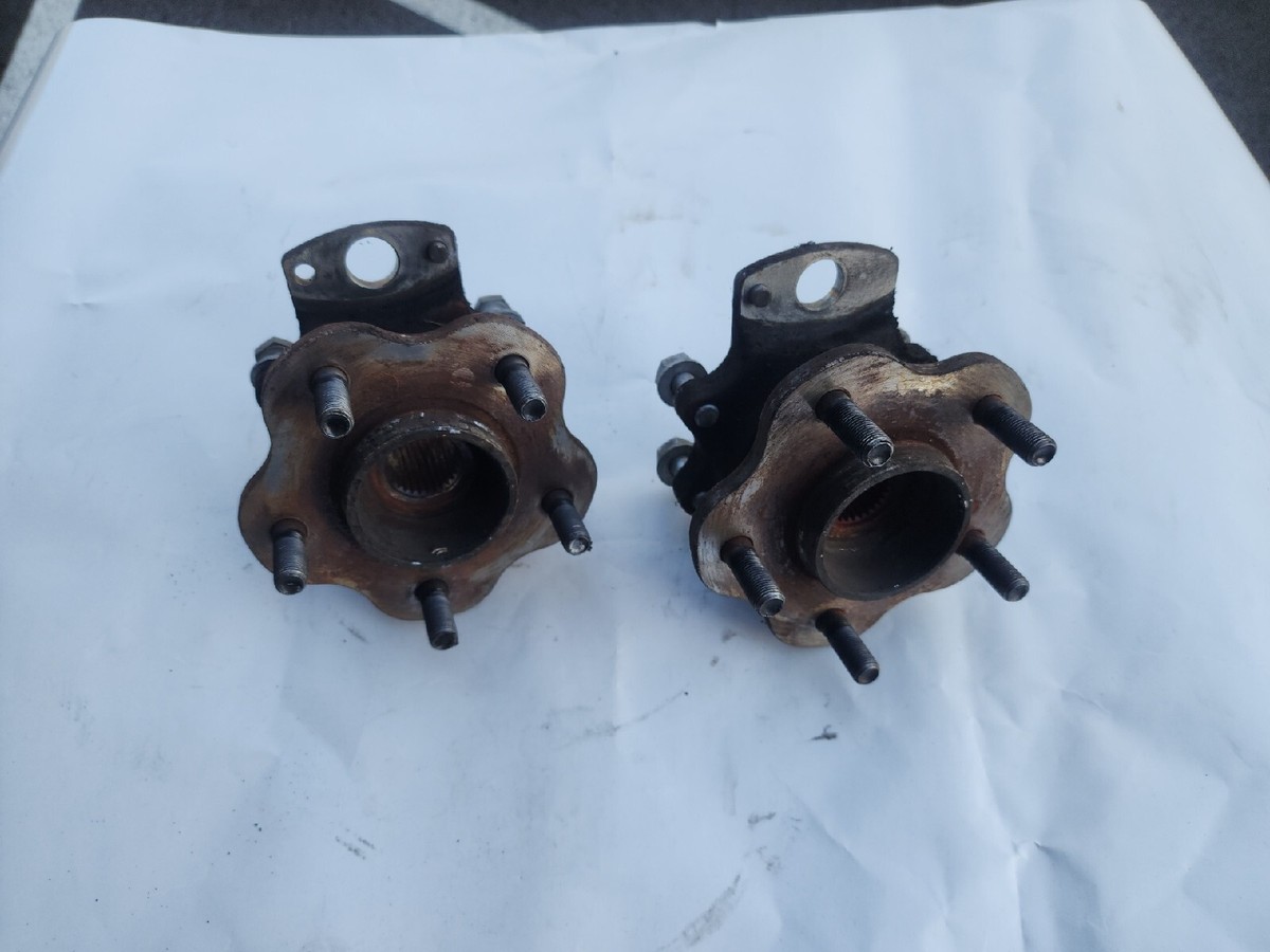 Nissan 300ZX Rear 5 Lug Wheel Hubs and Spindles | Genuine