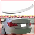 Fits 7-Series BMW F01 F02 A Type Trunk Spoiler 750i Xdrive Painted #300 White