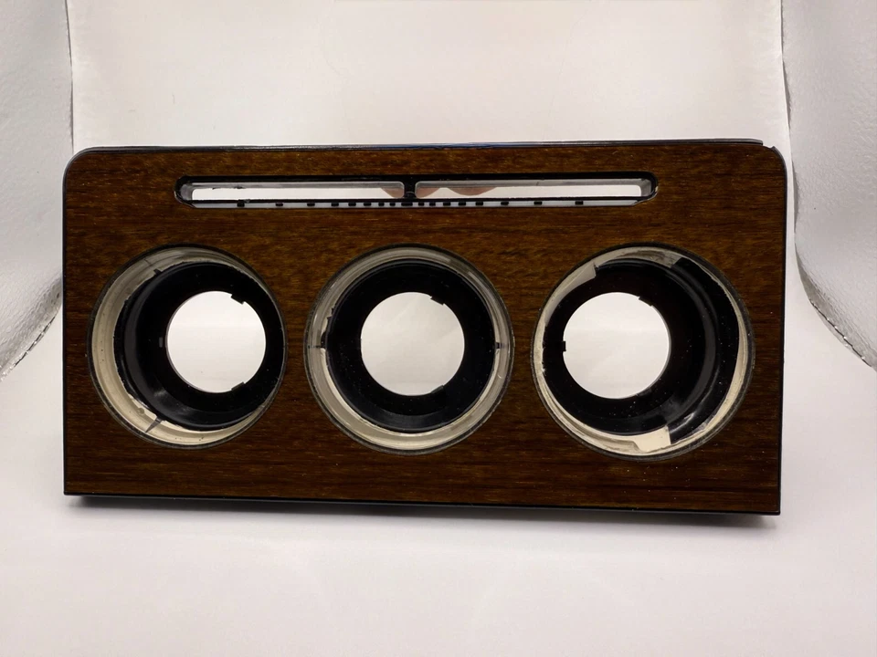 Panel de moldura de madera con ventilación de CA Mercedes-Benz W123 con carcasa / OEM Zebrano Foto 3 de 4