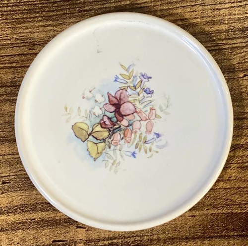 Tazza da tè caffè vintage con coperchio-Dakin Inc Giappone 1989-un posto caldo per essere-cottage - Foto 5 di 5