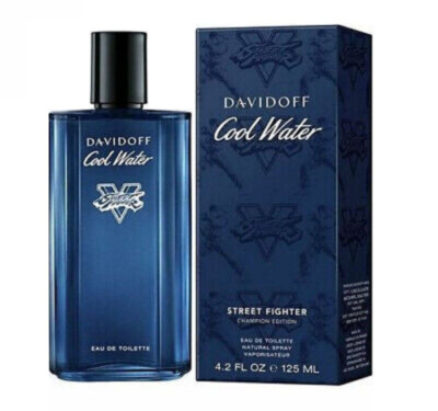 Davidoff Cool Water Street Fighter Champion Edition Men oz 125