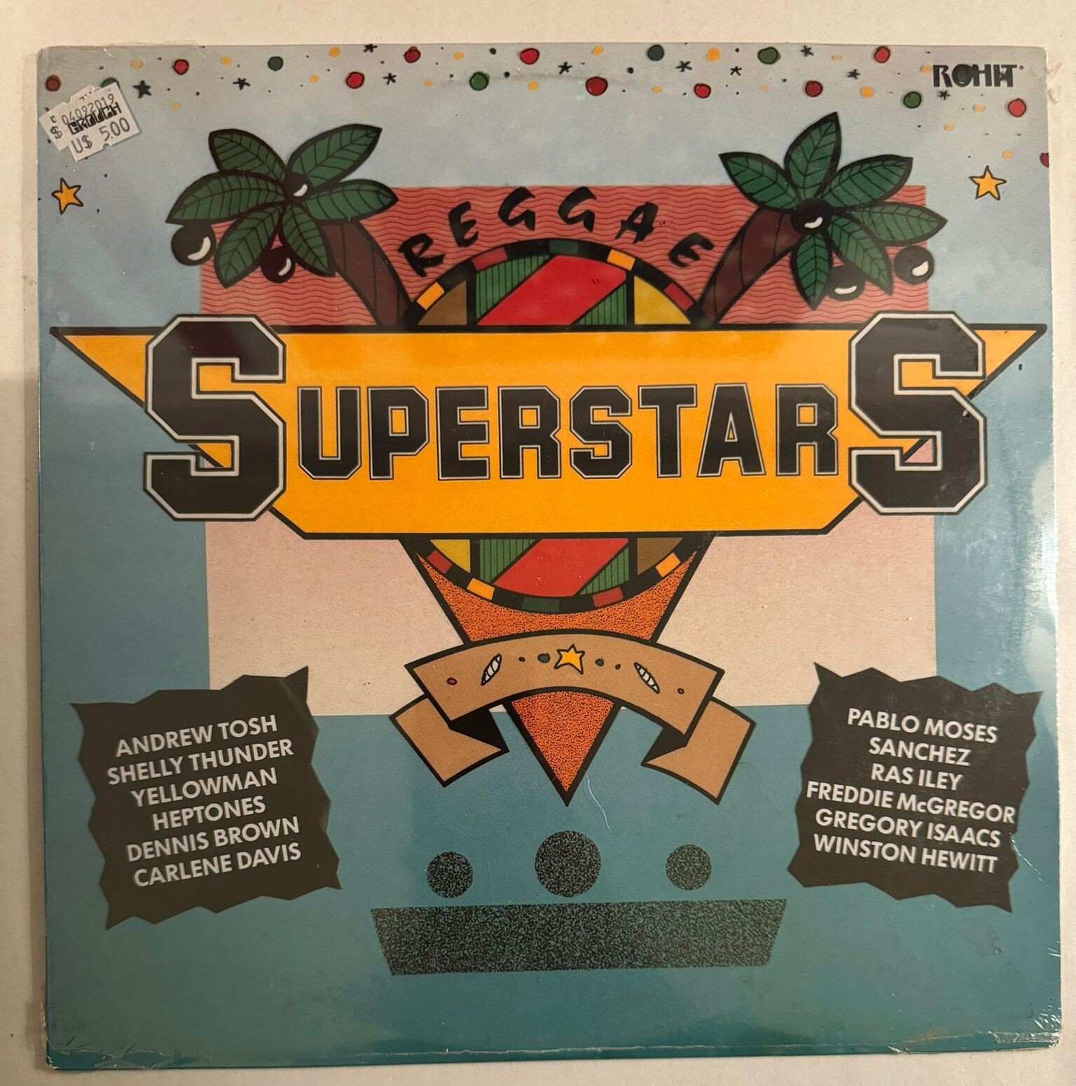 REGGAE SUPERSTARS VOLUME 2 - VINYL LP NEW - A18