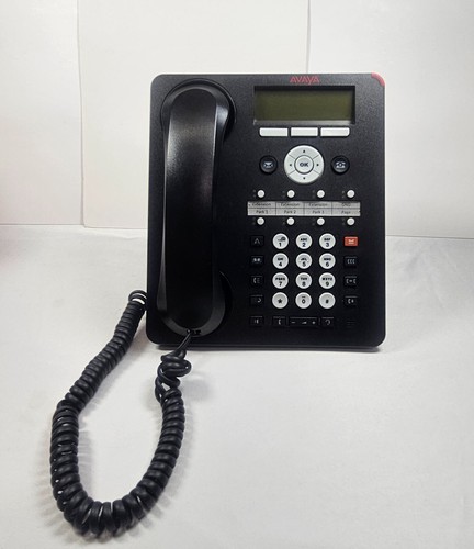 Telefon biurowy Avaya IP model 1408 z przewodem słuchawkowym i stojakiem - Zdjęcie 14 z 14