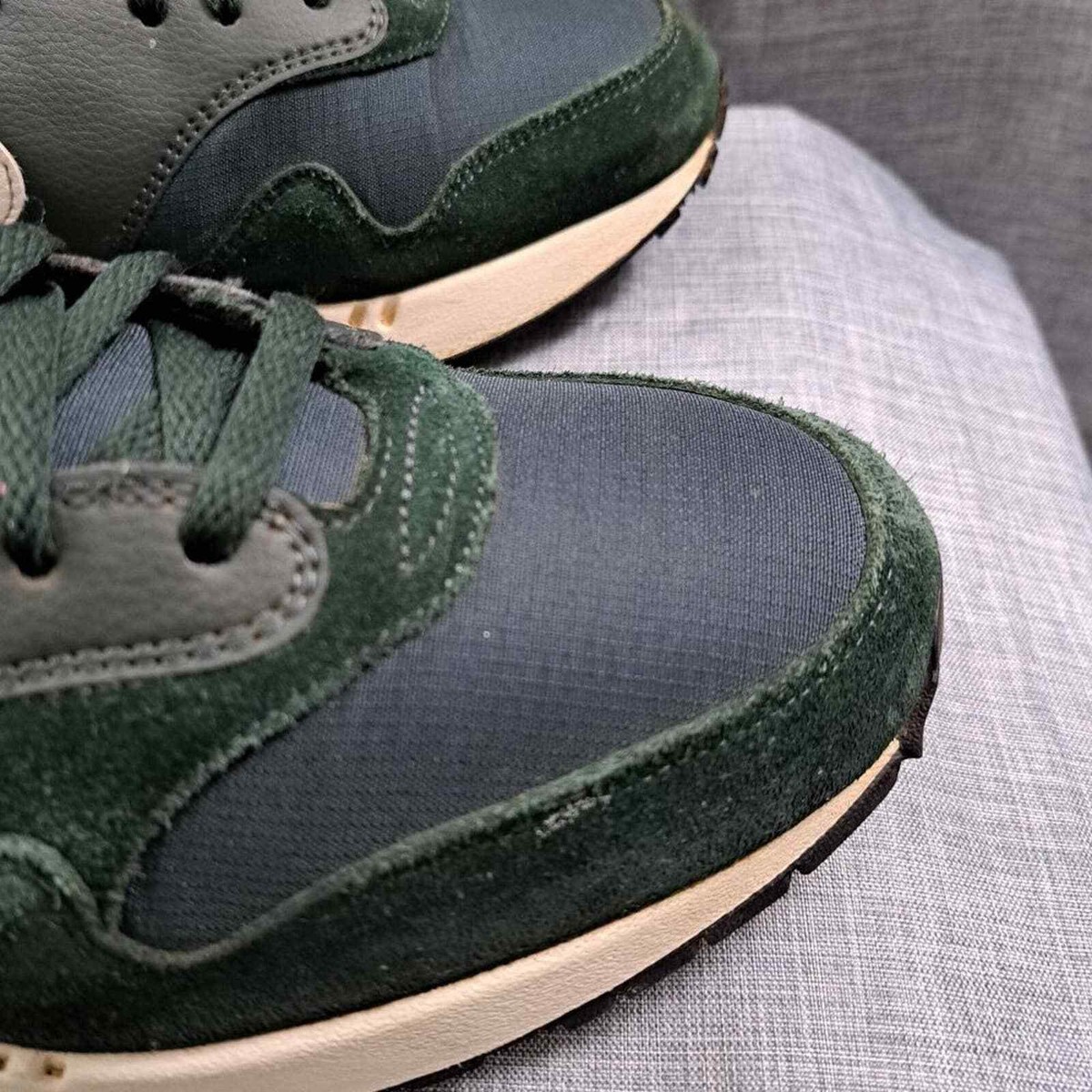 Nike Air Max 1 Outdoor Green Sail Size 12 Men AH8145-303  display picture 2