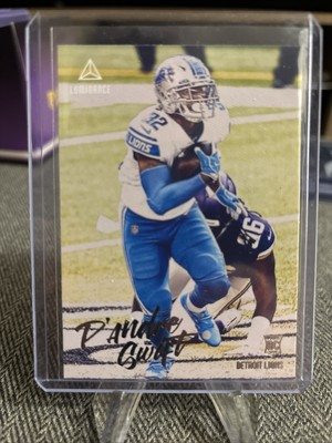 D'Andre Swift Rookie Lot (2) - Lions - 2020 Panini Luminance #211 Chronicles #32