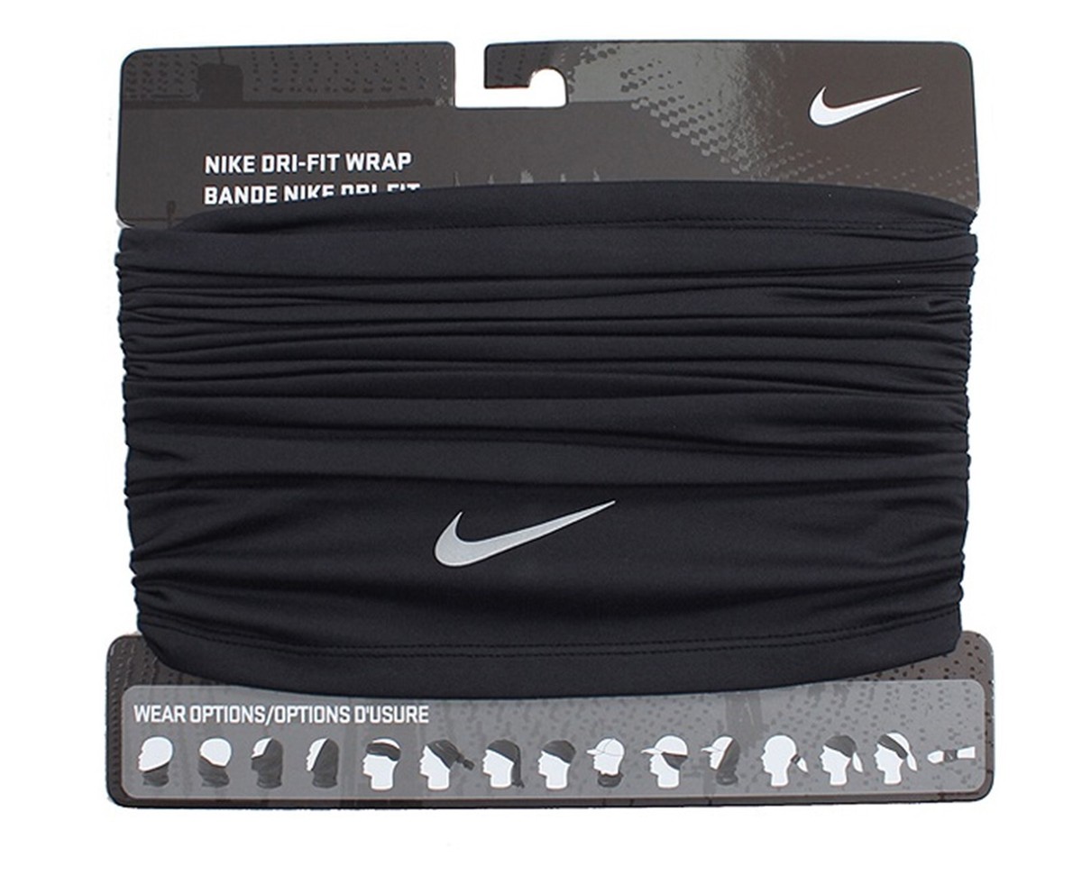 Nike Running Wrap Neck Warmer Black Ac3602-001 for sale online