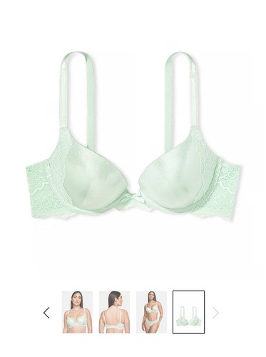 Victoria's Secret DREAM ANGELS Smooth Shimmer Push-Up Bra - Picture 2 of 7