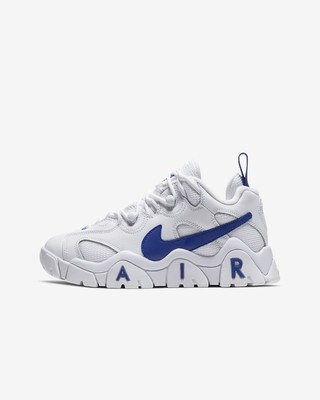 Scarpa da ginnastica uomo Nike Air Barrage Low CD7510100 colore bianco  azzurro | eBay
