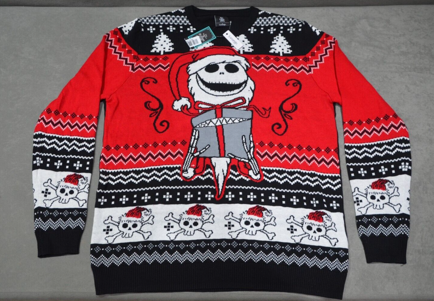 Disney Nightmare Before Christmas Knitted Jumper M Medium Chest 39-41"" 99-104cm