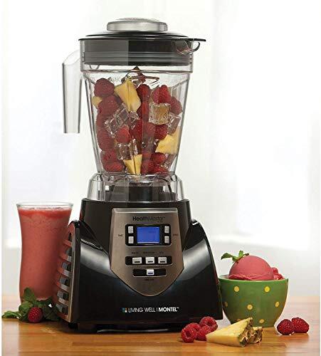 Healthmaster Elite Professional Blender 1200w- Smoothies, Shakes, Soups and More