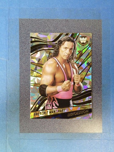 FB58) 2022 Revolution BRET "HIT MAN" HART #102 Fractal Wrestling Legends
