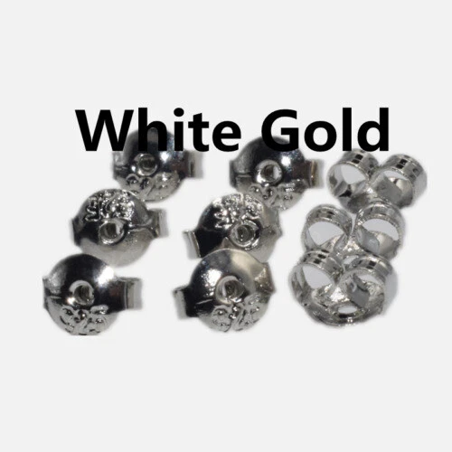 Blanco Plata Espaciador Perlas y Stoppers