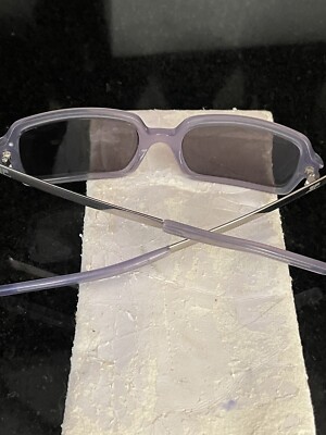 VERY RARE VINTAGE COURREGES Sunglasses Blue/Gray UNIQUE  display picture 2