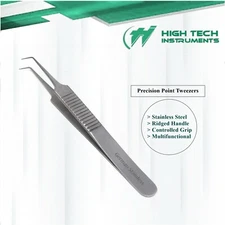 Watch Repair Tweezers Jewellery Repair Picking & Fixing DIY Tools Ridged Handle