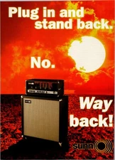 1999 • SUNN Tube amps print ad •  1990s Guitar ADV-62