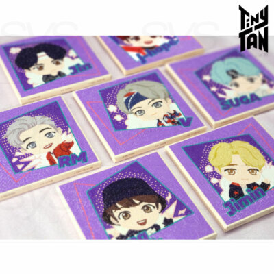 BTS TinyTAN Official Authentic Goods CUBIC DIY PAINTING Magic Door