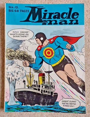 Miracle Man #13 (Endausgabe) Topseller 1966 inkl. Blackhawk sehr guter Zustand