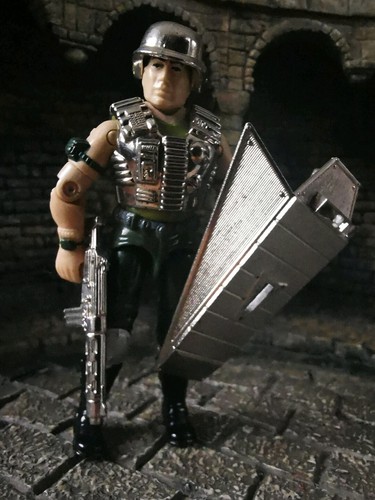 Gi Joe Action Force vintage Hasbro Mail Away Super Trooper figure with Filecard - Picture 4 of 4