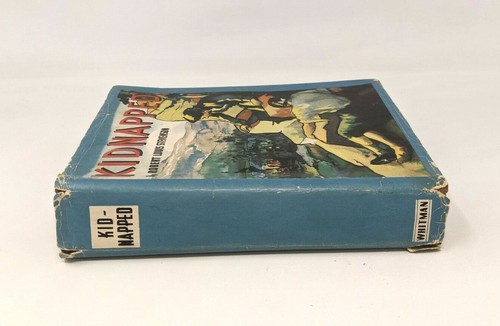 VTG Antique 1935 Kidnapped Robert Louis Stevenson Whitman Illustrated HC/DJ Book - Picture 3 of 10