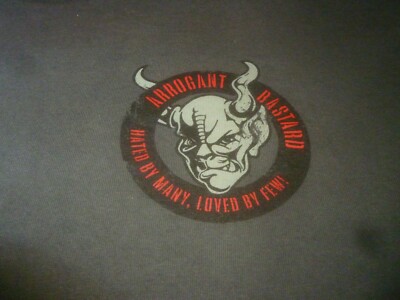 Arrogant Bastard Ale Shirt - Used Size M - Very Good Condition!!!