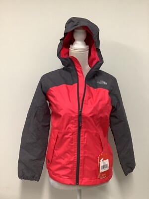The North Face Girls Warm Storm Jacket Atomic Pink  Size L, New With Tags.