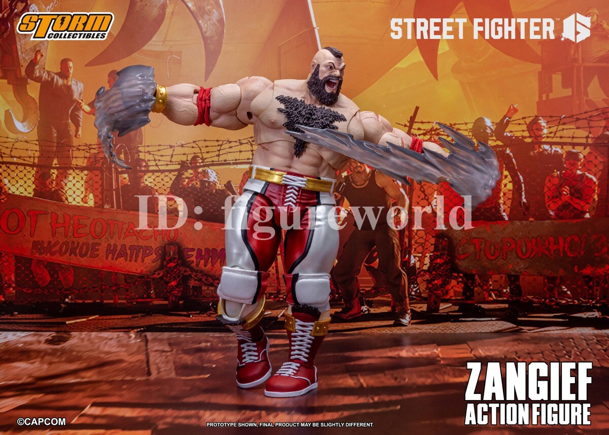 Storm Toys CPSF29 1/12 STREET FIGHTER 6 ZANGIEF Male Action Figure