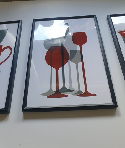 Kitchen Mugs Wine Glasses Bowls A4 Glossy Prints Food and Drink - Picture 3 of 4