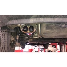 FOX Sportauspuff Racinganlage ab Kat. 2x55 Skoda Rapid Limousine 1.2l 1.4l
