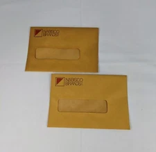 2 Unused Nabisco Brands Inc Paper Envelopes Postal Oreo Craft Prop Collector   2
