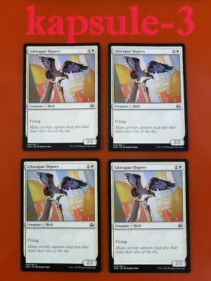 4x Ghirapur Osprey (LP-NM) | Aether Revolt | MTG Magic Cards