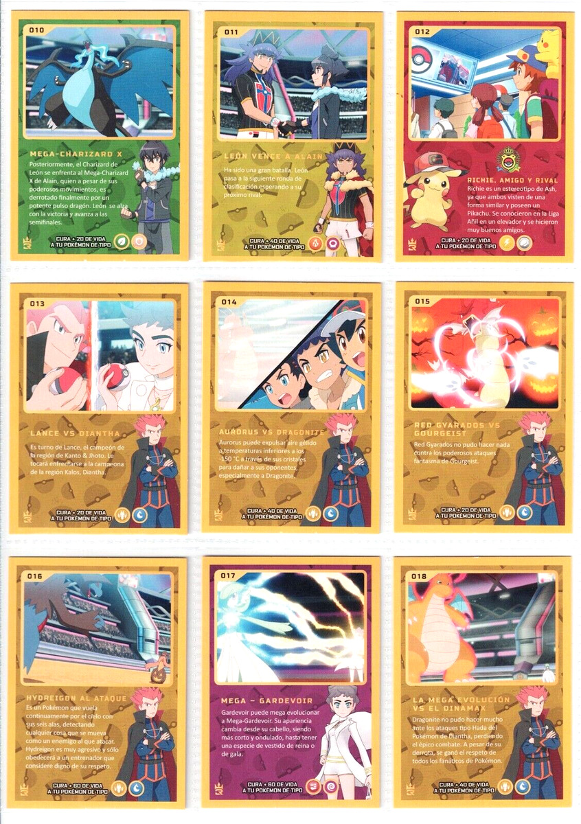 CARD POKEMON MASTER JOURNEYS 3R #065 CHARIZARD & LEON 2023 PERU TCG