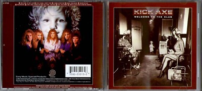 KICK AXE - WELCOME TO THE CLUB [CD, 1985/2001 SONY/REWIND]
