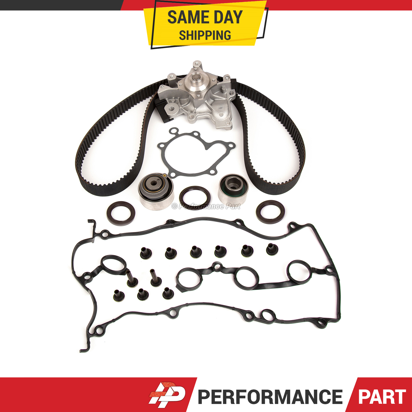 Timing Belt Kit Water Pump Valve Cover Fit 93-01 Honda Prelude VTEC H22a1 H22a4 400429276567