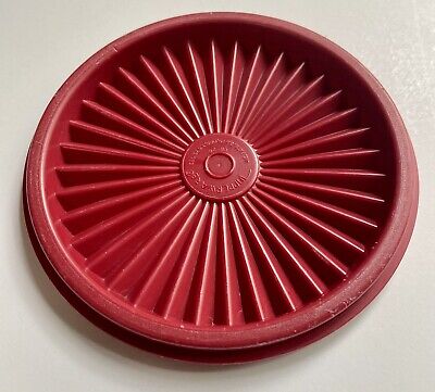 Vtg TUPPERWARE #812 Replacement Servalier ONE Lid Only Round 5 ASSORTED  COLORS