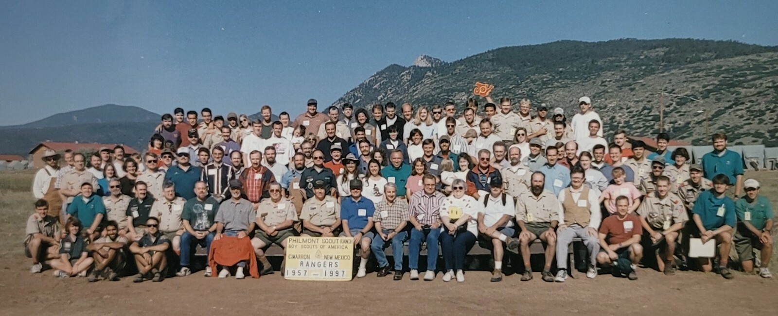 Philmont Scout Ranch 8 x 10 Color Photo Rangers 19571997 Boy Scouts of