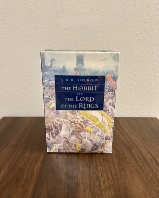 The Hobbit and The Lord of the Rings by J.R.R. Tolkien Box Set Houghton Mifflin