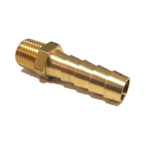 5/16 HOSE BARB X 1/8 MALE NPT Brass Pipe Fitting NPT Thread Gas Fuel Water Air