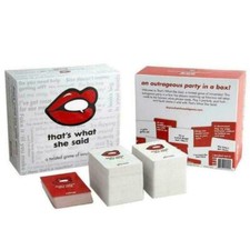 UK Thats What She Said Party Board Game For A...