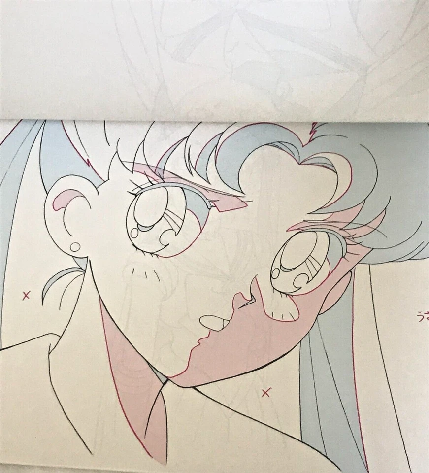 Used Pretty Guardian Sailor Moon Anime Japan Original Production Art Works Cel - Image 4 of 4