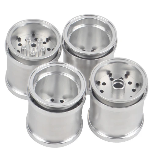 RC Alu Beadlock Wheels/Hub Kit for Tamiya CW01 Midnight Pumpkin Lunchbox Hop Ups - Picture 7 of 13