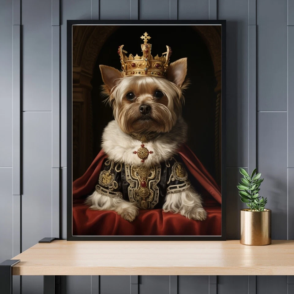 Yorkshire Terrier Royal King Jigsaw Puzzle 300/500/1000 Piece - Image 2 of 3