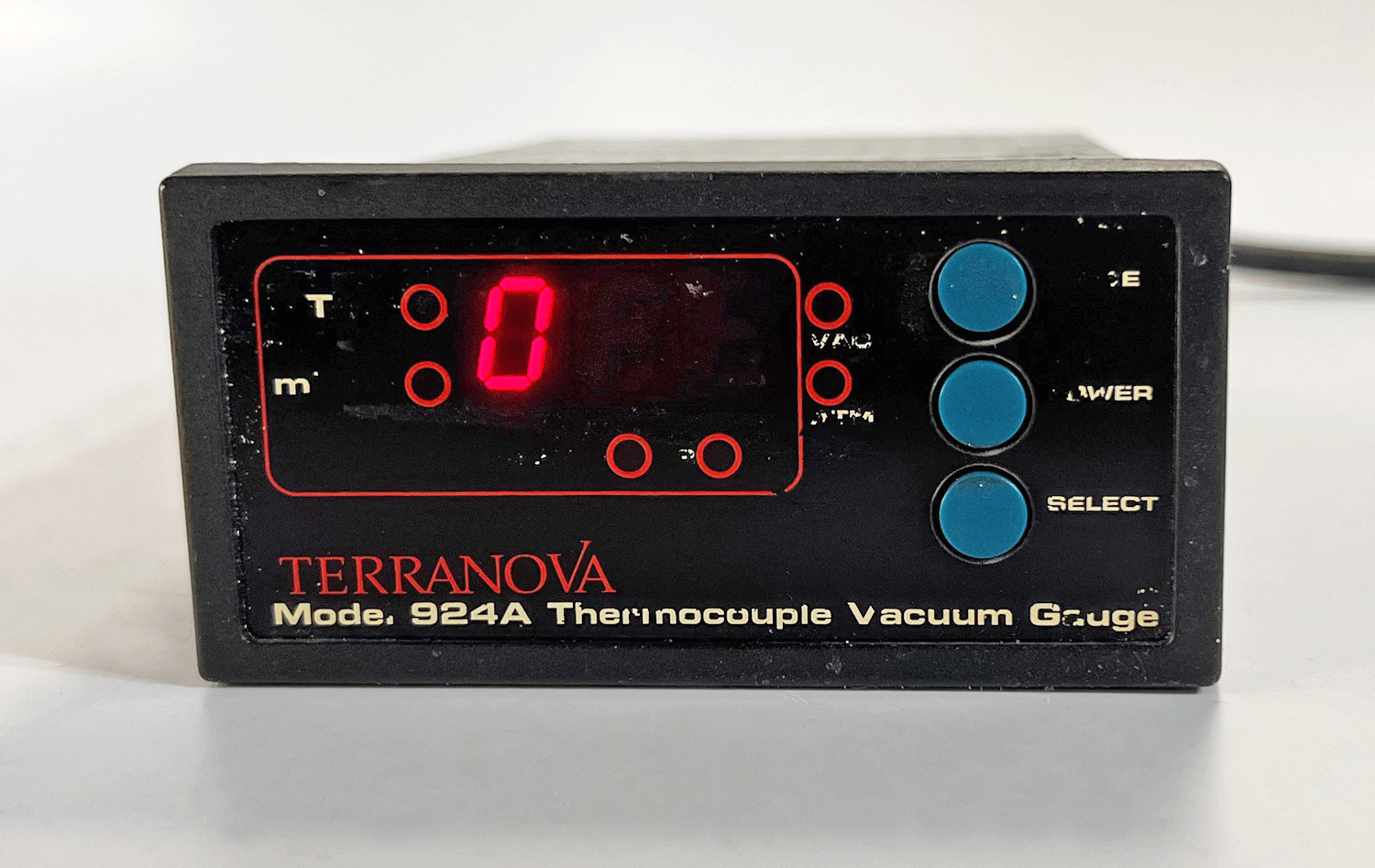 TERRANOVA MODEL 924 924A THERMOCOUPLE VACUUM GAUGE
