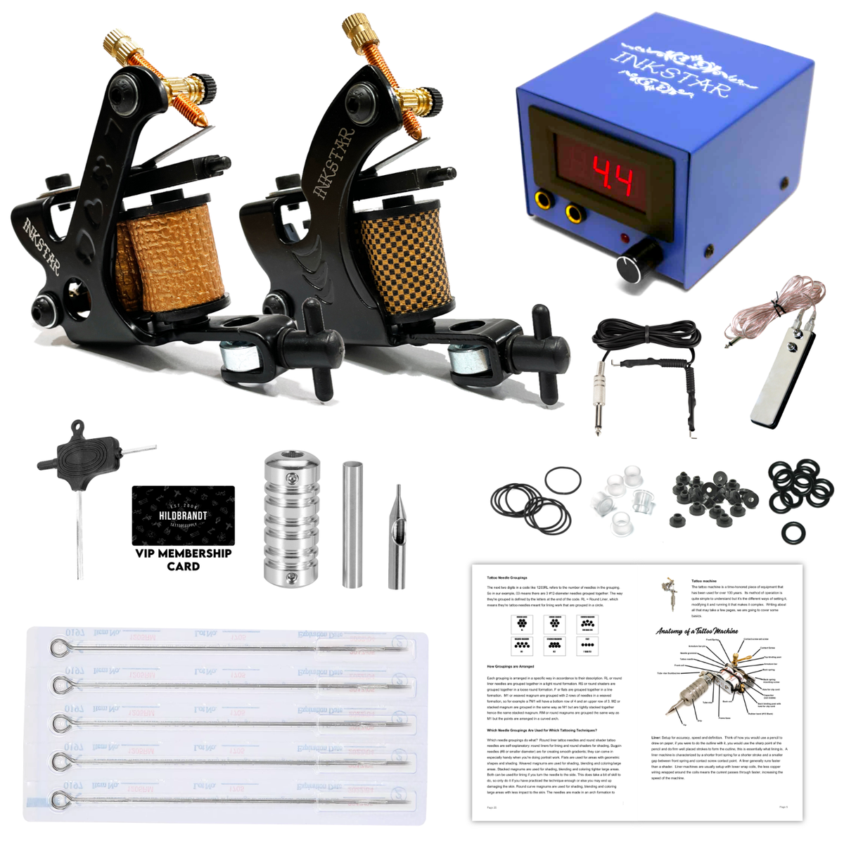 Tattoo Darling & Tattoo Mystique ２冊セット Tattoo Kit | Dragonhawk Mast Fold 2 Pro Machine Pen Wireless