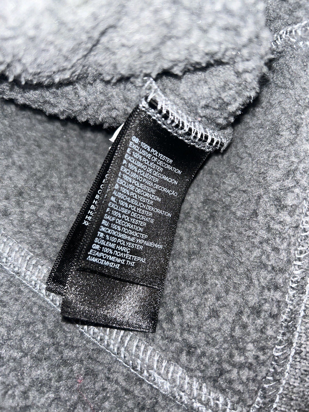 The North Face Gray Toggle Patch Pockets Hooded Z… - image 10