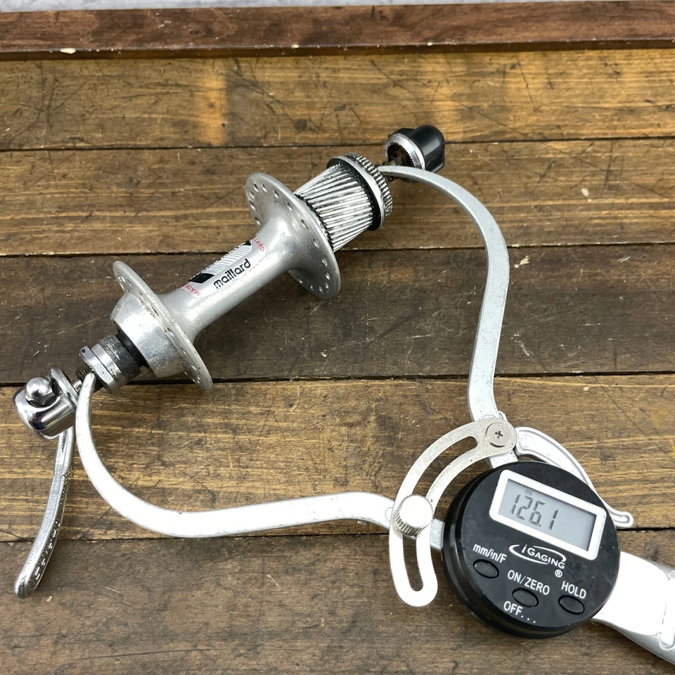 Винтажный набор втулок Maillard 700 Helicomatic 126 мм Quick QR 36 отверстий 36h 80s 620 - Изображение 4 из 4