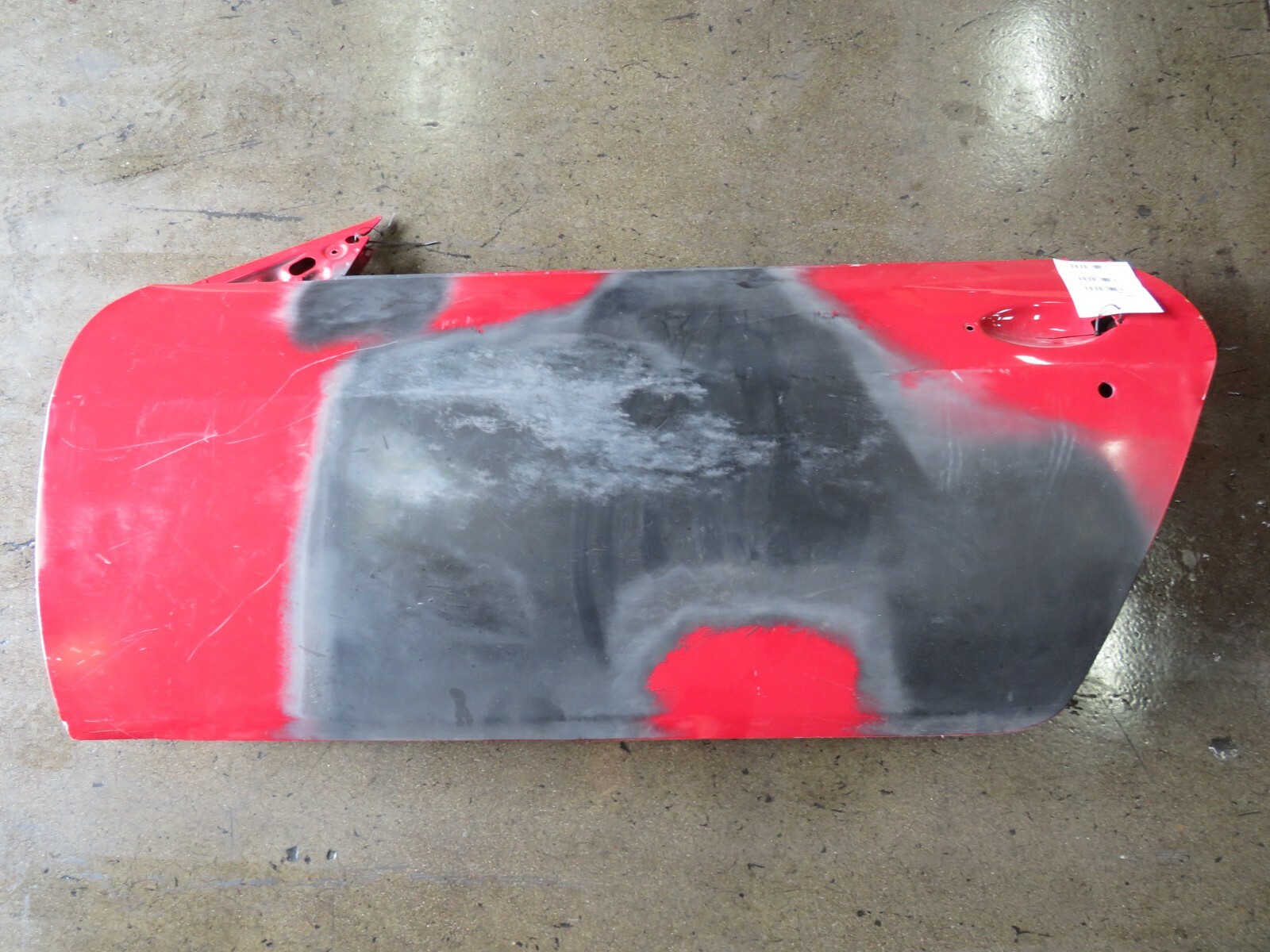 Maserati Granturismo, LH, Left Door Shell, Prior Repair, P/N 68498700