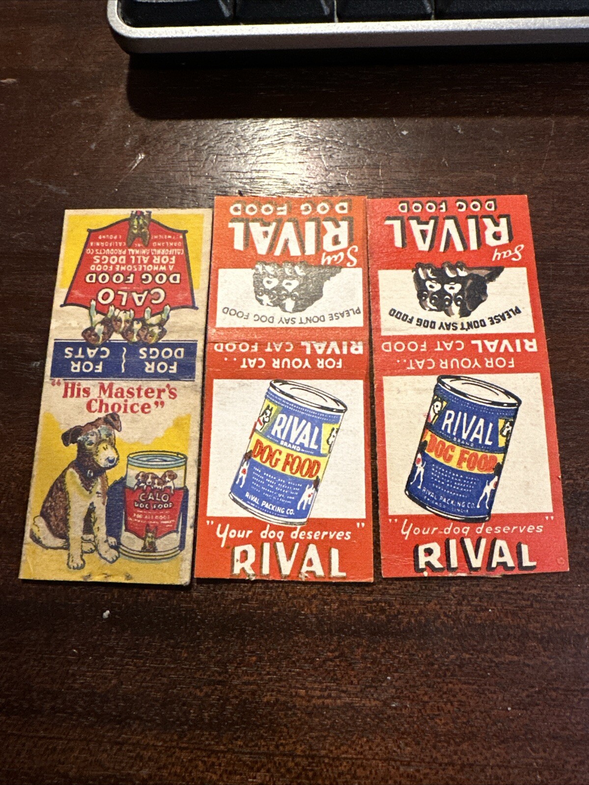 Matchbooks 2 Rival And A Calo