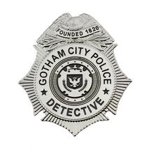 Gotham City Police Detective TV Series Badge - Replica 