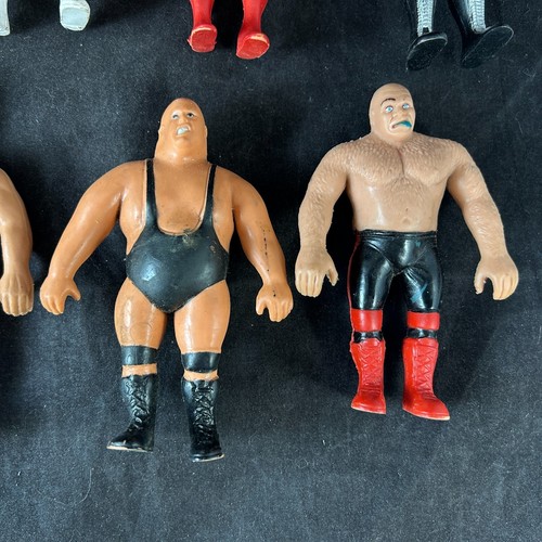 1985 HOGAN VENTURA BUNDY STEELE STUDD STEAMBOAT + WWF LJN BENDIES 13 VTG TOY LOT - Picture 7 of 17
