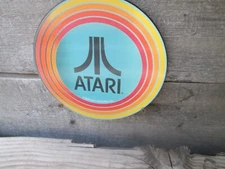 ATARI GAMES  display Sign Wood  hanging Cool Item Game Room Arcade Video Game